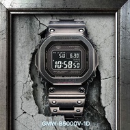 [Official Marco] GSHOCK GMW-B5000V-1D Vintage Black Full Metal Digital Men Watch GMWB5000