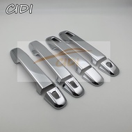 Chrome ABS Car Door Handle Bowl Protective Cover Trims For Toyota Sienta 2016 2017 2018 Auto Accessories