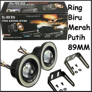 LED FOGLAMP ANGEL EYES 89MM - LED FOG LAMP ANGEL EYES UNIVERSAL