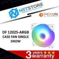 ID-COOLING DF 12025 ARGB CASE FAN SINGLE SNOW - ID-FAN-DF-12025-ARGB-SNOW
