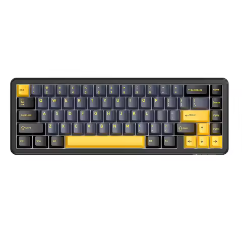 Attack Shark X65 HE RGB Wired Gaming Keyboard with PBT Keycaps 8000Hz Magnetic Switch 0.01mm Rapid T