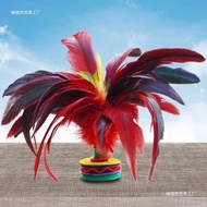 Big Cock Feather Shuttlecock Feather Shuttlecock Competition Old-fashioned Shuttlecock Kick Button A