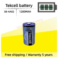 Original Korean Tekcell SB-AA02 battery 3.6V 1/2AA can replace LS14250 ER14250 PLC lithium battery