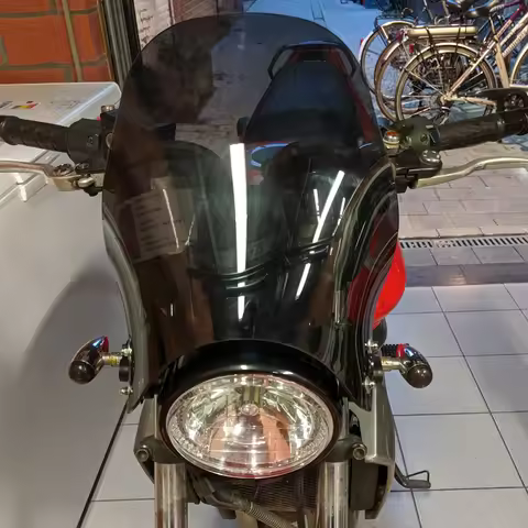 Windscreen For Kawasaki Z900RS Z 900 RS W800 W650 W 800 650 ZR7 ZR-7 750 ER5 ER-5 ER 500 Twister Scr