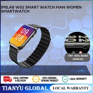 【SG READY STOCK】IMILAB Smart Watch W02 Sport Watch 1.85 Inch Long Battery Life 280mAh Fitness Watch