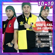 CY 240902 100% COTTON CASUAL MAN POLO COLAR SHIRT  / T.SHIRT POLO VIRAL / KOLAR TEE 3XL 4XL 5XL