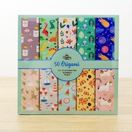 Folding Paper Origami/ 15x15 Ina Creative 50 sheets - Happy Stationery