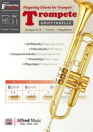 Grifftabelle für Trompete / Fingering Charts for Trumpet ― Trumpet in Bflat / Cornet / Flugelhorn