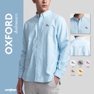 GALLOP : OXFORD CASUAL SHIRT Long-Sleeved Fabric Model GW9032 Sky Blue Color -/Normal 2 190.-