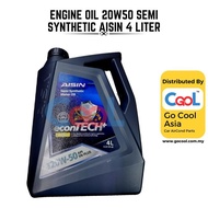 ENGINE OIL 20W50 SEMI SYNTHETIC AISIN 4 LITER