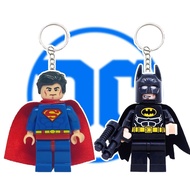 Compatible with LEGO Batman Superman keychain pendant small gift PY－DC
