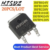 5pcs IRFR024N FR024N IRFR120N FR120N IRFR220N FR220N IRFR1018N FR1018E IRFR9024N FR9024N IRFR9120N F