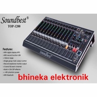 mixer audio soundbest Top1200 / top-1200 mixer 12 channel bluetooth