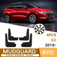 Suitable for Biadi E2 2019-2023 Car Tire Mudguard Foreign Trade Soft Rubber Mudguard Modification