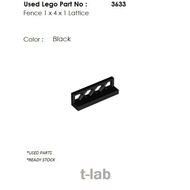 [USED PARTS] U10-3633 : Fence 1 x 4 x 1 Lattice