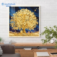 Crazymallueb❤DIY 5D  Full Drill Round Diamond Painting Money Tree Resin Painting Kit❤Wall Painting