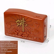 (FREE POWER CORD) 8-song Buddha chanting machine, 8-song chanting machine, personal Buddha chanting 