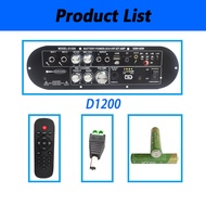 เครื่องขยายเสียงบลูทูธ D1500 แอมขยายเสียงD1000 แอมป์จิ๋ว 1002T แอมขยายเสียง เครื่องขยายเสียง Tube Am