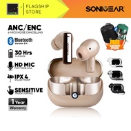 SonicGear TWS H3 ANC TWS Earbuds Bluetooth Wireless 30 Hour Playtime Gym Outdoor
