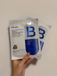 Dr. Wu 維他命B爽水保濕面膜
