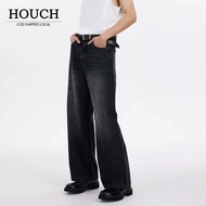 HOUCH COD Wide Leg Jeans Men baggy jeans men y2k seluar jeans oversize lelaki