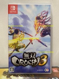 《今日快閃價》（中古二手）日版 Switch NS遊戲 無雙蛇魔3 無雙大蛇3 Warriors Orochi 4 / Musou Orochi 3 中文日文版