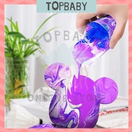 Beruang DIY Bear Paint Fluid Art Handmade Educational Toys Games Liquid Paint Graffiti Cat Seni