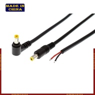HIk DC 5 5mm x 2 5mm Male Plug Cord DC Power Pigtails Cable 5525 Jack to Bare Wire Open End Power Su