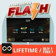 FlashTV Lifetime/1 Tahun LiveTV/Movies/Filem/Drama/Android/iOS/EVPAD/LongTV/SyberTV/KingTV/SyokTV/TeleTV/Skytv/ODTV