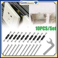 Repair Tool Bolt Screw Socket 10PCS/ Set for Wall Switch Type 86 Socket Cassette 69-82mm