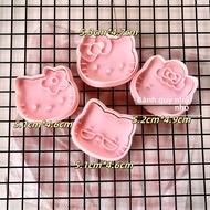 Mold in Hình Hello Kitty Dễ Thương Mẫu Máy Nướng Bánh Mẫu Máy Ép Bánh Mẫu Máy Nướng Bánh DIY Mẫu Máy