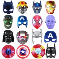 Avengers SuperHero Hulk Halloween Ironman Spiderman Mask Kids Toys