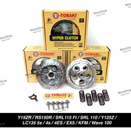 TOBAKI Hyper Clutch Racing Y15ZR/RS150R/SRL115 FI/SRL 110/Y125Z/ LC135 5s/4ES/EX5/KFM/Wave 100/LC135
