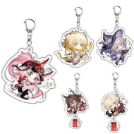 Cartoon Game Honkai Star Rail Key Chain Character Tingyun Rappa Tribios Aglaea Mydeimos Fugue Figure