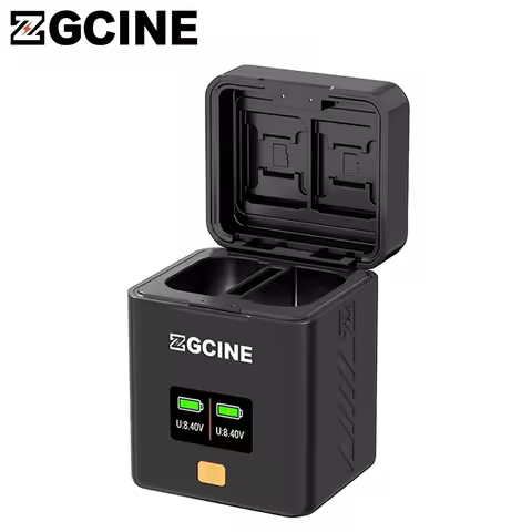 ZGCINE PS-FW50 /FZ100/LPE6/EL15/EL25/W235/W126/BLK22 Camera Battery Charging Case (Not Include Batte