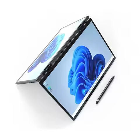 2026 14.1 Inch Dual Screen Laptop Windows Tablet PC 16GB 512GB SSD Touch Screen Tablet