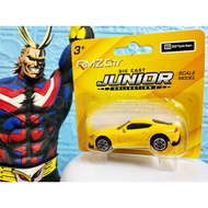 RMZ City Junior 2020 TOYOTA SUPRA Yellow Red Racing Sports 64 Diecast Car [7cm x 2.5cm x 2cm] Hotwhe