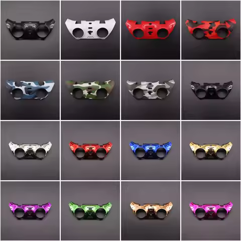 1Pcs Replacement Strip Faceplate For PS5 DualSense Edge Controller DIY Housing Shell Case Cover Game