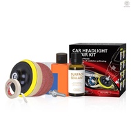 Car Headlight Restoration Kit  Headlamp Lens Restore Oxidation Yellow Scratch Repair Liquid Polymer Chemical Polishing