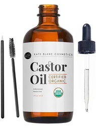 Kate Blanc Castor Oil น้ำมันคาสเตอร์เพื่อการเติบโตของขนตาและขนคิ้ว น้ำมันบำรุงรักษา ผลิตจากธรรมชาติ 