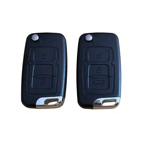 Car Key Shell Case 3Buttons Flip Remote Shell For Geely Emgrand 7 EC7 EC715 EC718 7-RV EC7-RV EC715-