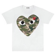 CDG PLAY Army Screen Printed T-shirt