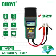 DUOYI DY2015C Car Battery Tester with Printer12V/24V Battery Test &amp; Cranking Test &amp; Charging Test &amp; Max Load Test