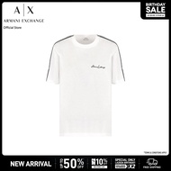 AX Armani Exchange เสื้อยืดผู้ชาย รุ่น 8NZTSG-ZJ9AZ-1116 - สีออฟไวท์