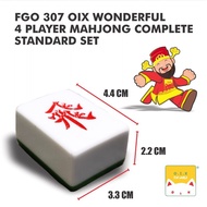 大马现货 (特大号) 3 / 4人麻将 READY STOCK MAHJONG (1套2用) , 4 / 3 PLAYER(Bigger Size) COMPLETE STANDARD SET (CO