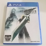 PS4 GAME FINAL FANTASY FF VII 7 REMAKE [USED]