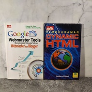 Google Webmaster Tools Book Reveals the Secrets of Webmaster and Blogger Success, Dynamic HTML Progr