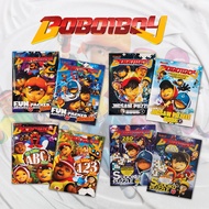 Buku Superhero Boboiboy (Stickers, Puzzle, Aktiviti ABC & 123) Sesuai untuk umur 4 - 6 tahun, Pra-se