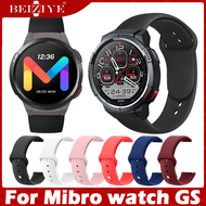 For Mibro watch GS สาย ซิลิโคน สายนาฬิกา Soft นาฬิกา สมาร์ทวอทช์ สายนาฬิกาข้อมือสำหรับ silicone band wristband