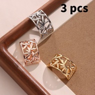 New Scarf Buckle, Metal Scarf Buckle, Set of Three scarf  buckle  ring